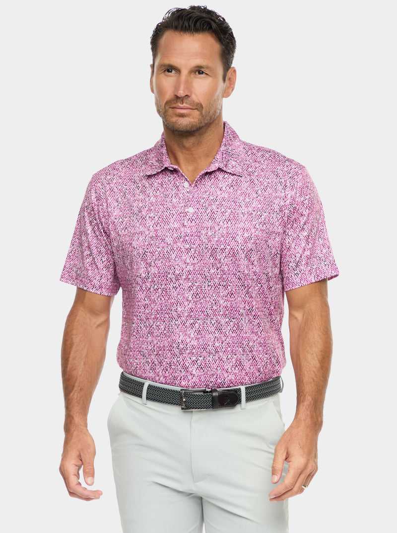 Robert Graham Torin Short Sleeve Knit Polo Blu Marino | 096KPDJXZ