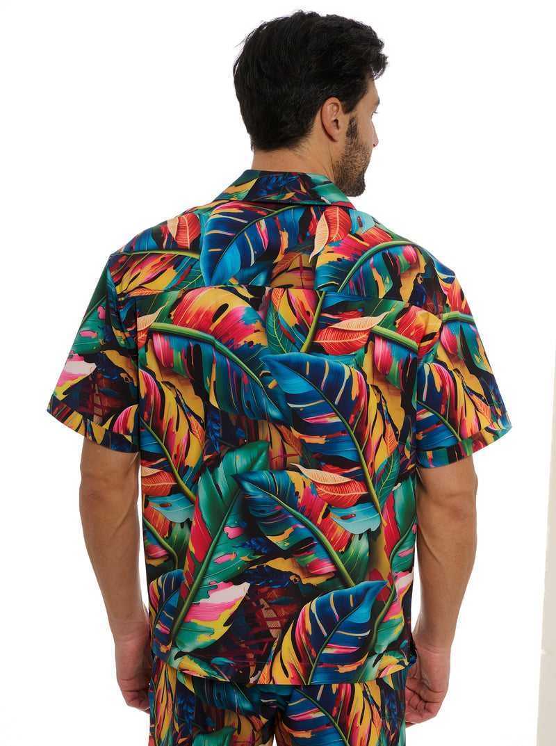 Robert Graham Toucan Short Sleeve Button Down Shirt Multi | 916IHOGWX