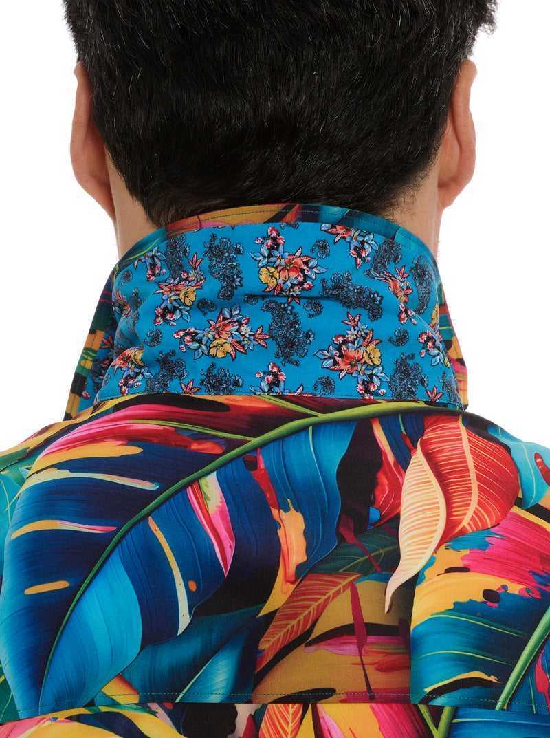 Robert Graham Toucan Short Sleeve Button Down Shirt Multi | 916IHOGWX