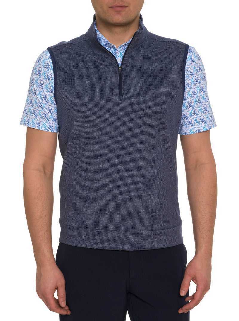 Robert Graham Treviso Performance Vest Charcoal | 379FVIMBW