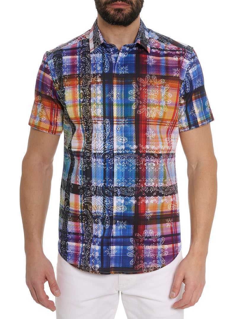 Robert Graham Troyes Short Sleeve Button Down Shirt Multi | 142CTEMXA