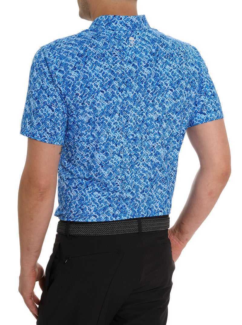 Robert Graham Tyne Polo Blu | 835HVFERI