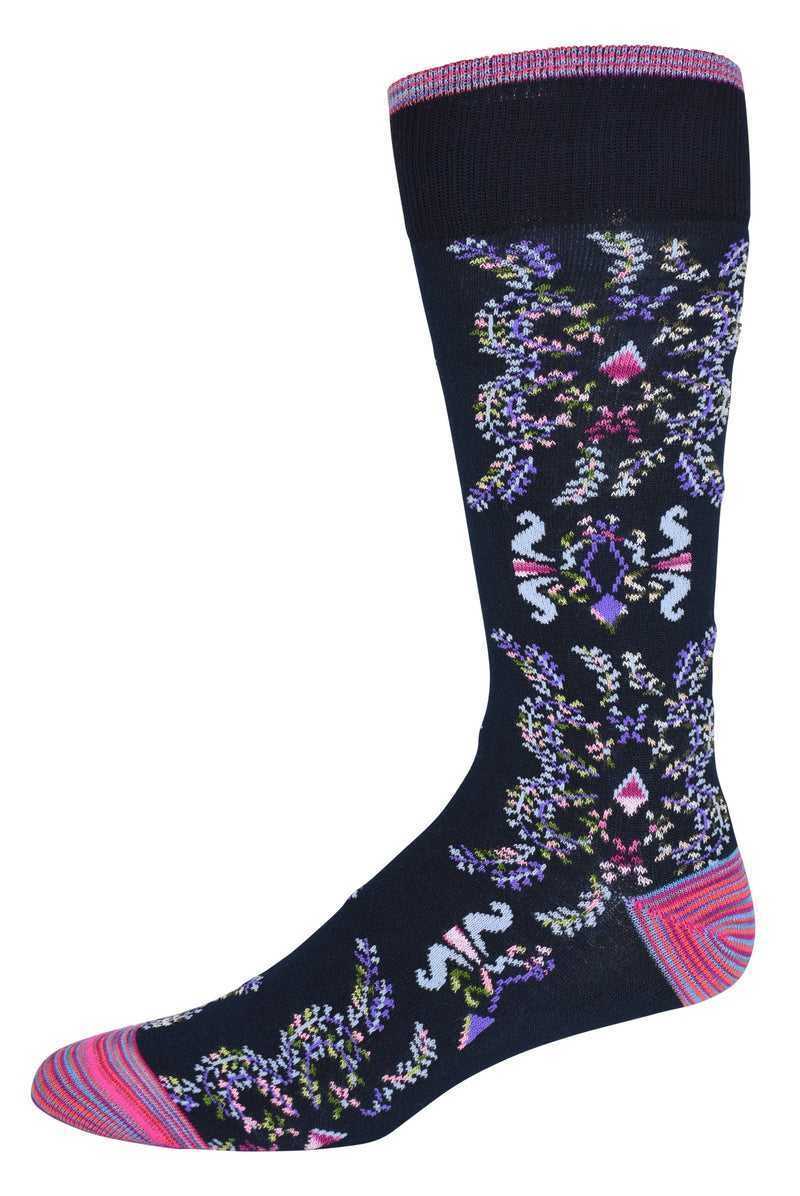 Robert Graham Warsaw Sock Blu Marino | 852KITMBJ