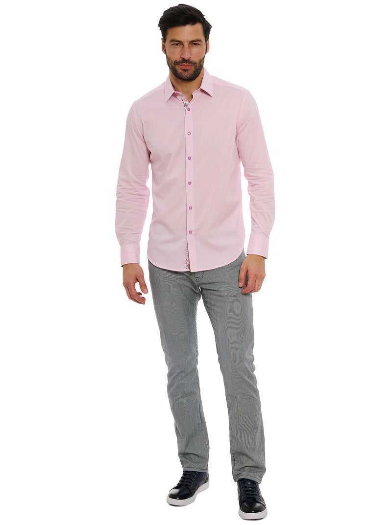 Robert Graham Wayfarer Long Sleeve Button Down Shirt Rosa | 025JYFDRS